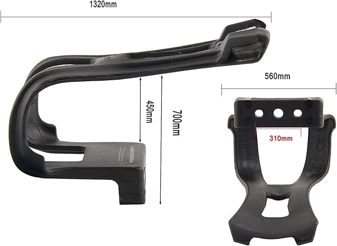 Leadrise1 Pair Nylon Cycling MTB Road Mountain Bike Bicycle Pedal Toe Clip Strap Belts- Toe Cages for Peloton Bike,Exercise Bike Pedals - Universal Fit Bicycle Pedal