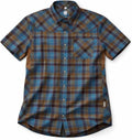 Club Ride Apparel New West Cycling Shirt - Men's Short Sleeve Cycling Jersey - Sport Fit Snap Down Top - 50 UPF Riding Shirt