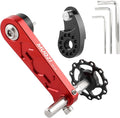 MUQZI Single Speed Chain Tensioner, Upgraded Bike Chain Tension Adjuster Aluminum Alloy Adjustable Bike Chain Tension Idlers Guide for MTB Road Bicycle Single Speed Converter