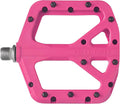 FIFTY-FIFTY Mountain Bike Pedals, Non-Slip MTB Nylon Composite, 9/16" Bicycle Pedals, Lightweight and Wide Flat Platform