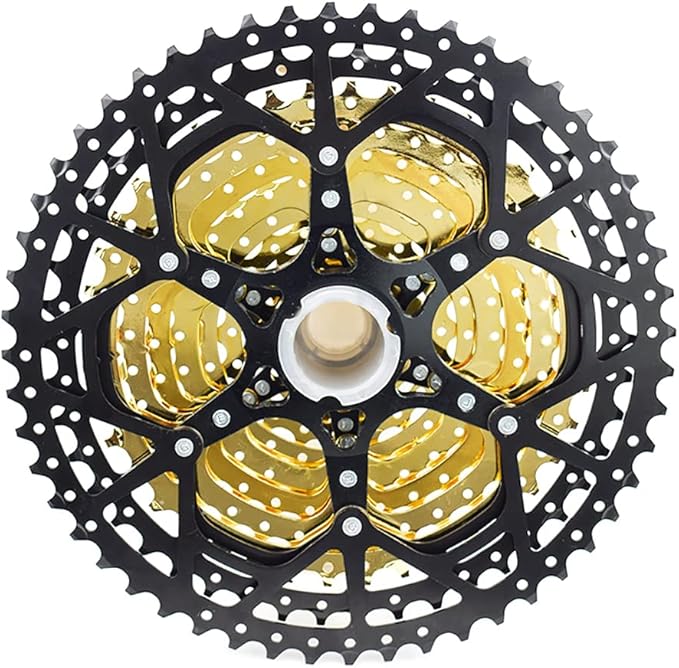 VG SPORTS 8/9/10/11/12 Speed Ultra-Light Bike Cassette for Mountain Bike 11-40T/11-42T/11-46T/11-50T/11-52T MTB Cassette Lightweight Aluminum Bracket Cassette