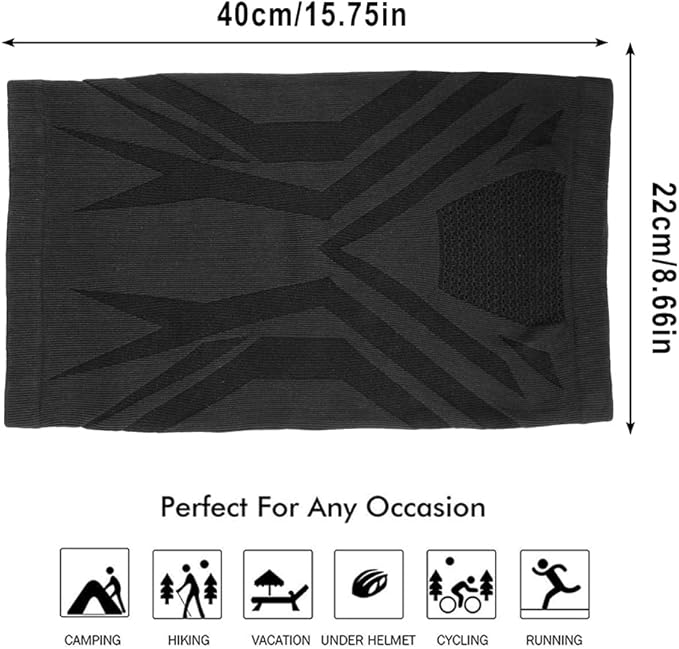 WTACTFUL Winter Neck Warmer Gaiter Windproof Face Mask Balaclava Bandana for Ski Snowboard