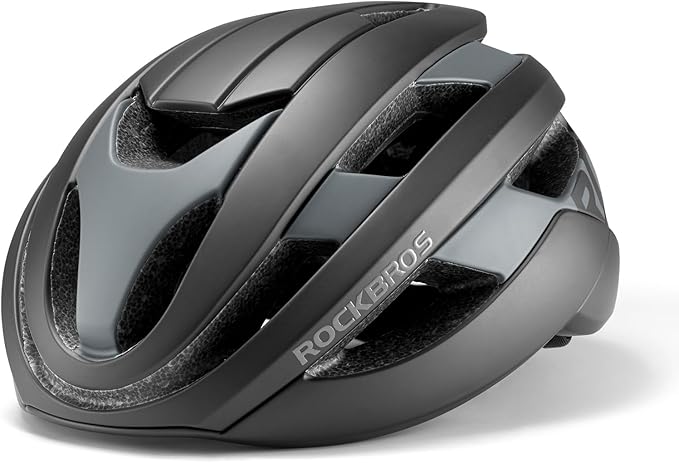 ROCKBROS Bike Helmet for Adults, Size 54-62 cm for Riders, Microshell, Adjustable Dial, Interior Padding, Air Vents, Mountain & Road Bike MTB Commuting