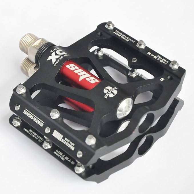 UPANBIKE MTB Road Bike Bicycle Ultra-Light 9/16'' Triple Bearing Aluminum Platform Pedals 1 Pair