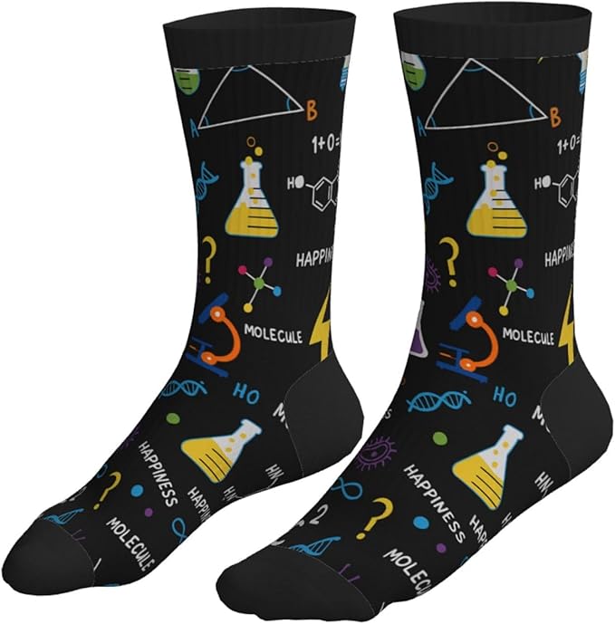 Crew Athletic Socks Funny Crazy Casual Sports Novelty Dress Socks for Women Men Running Hiking