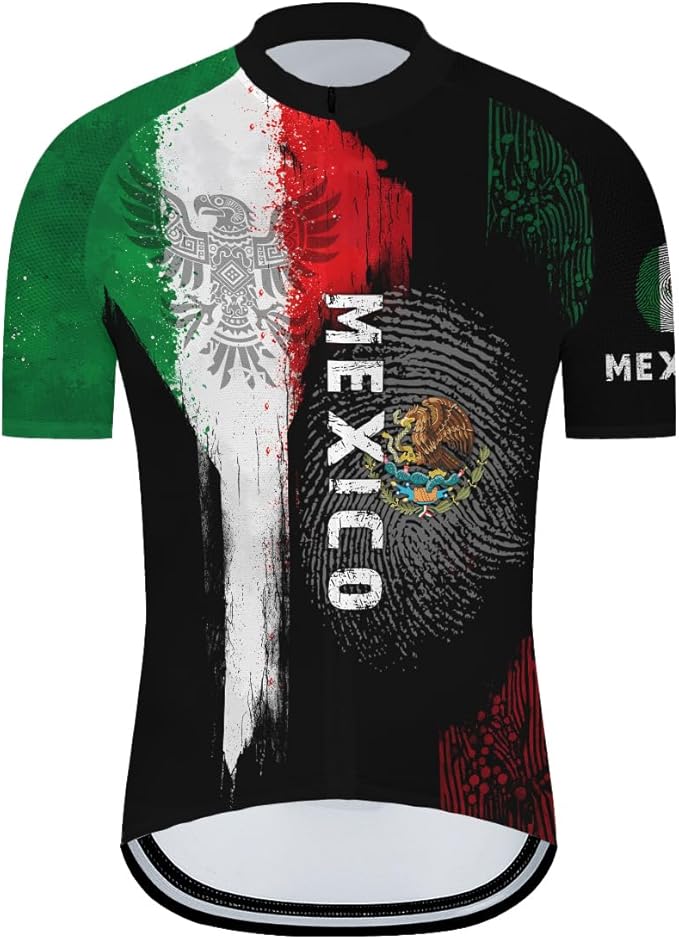 Texas Cycling Jersey Men's Texas State Cycling Shirt Flag Bike Short Sleeve Road Biking Wear Bicycle Shirt
