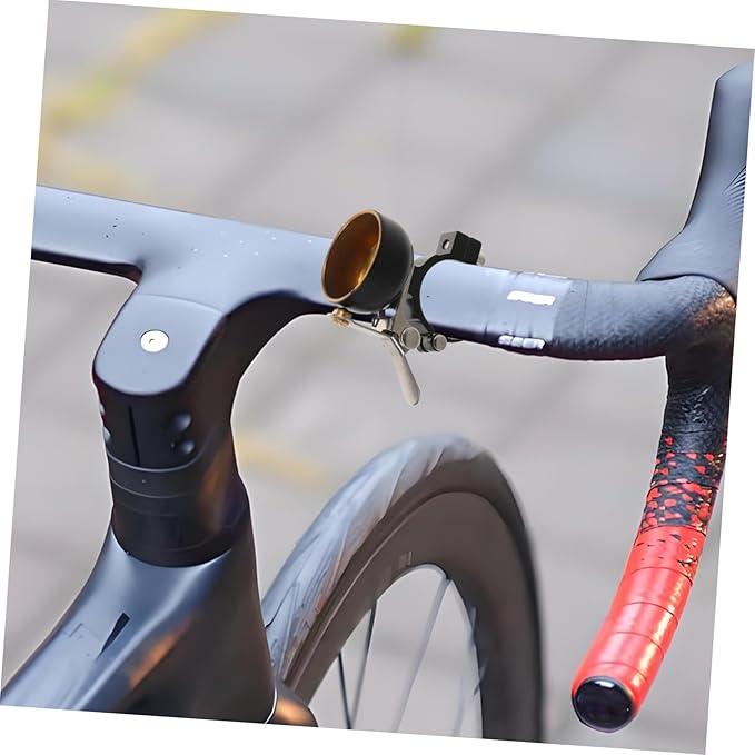 Kisangel Vintage Bicycle Bell Loud Warning Sound Bike Ring for Road Mountain Bikes and Scooters Easy Installation Durable Design Retro Appeal