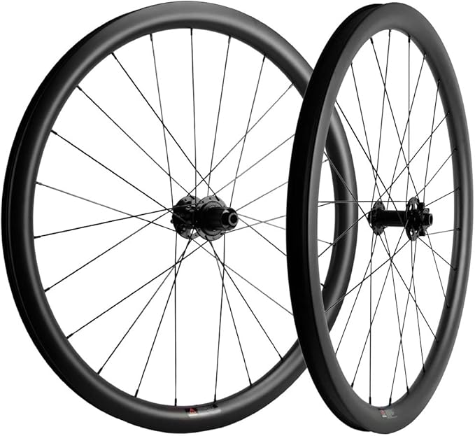 SUPERTEAM Gravel Carbon Wheelset 38CU-31 700C Tubeless Gravel Bike Wheel