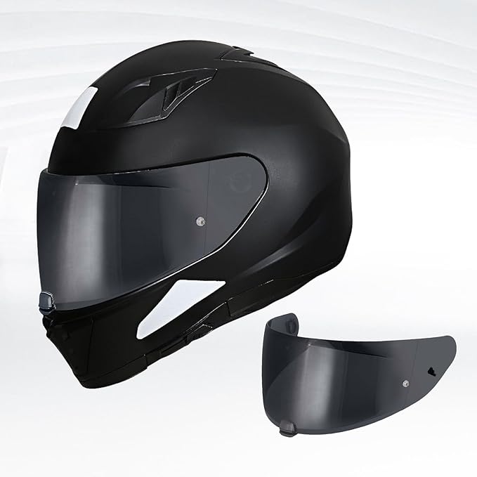 Hj-31 Motorcycle Helmet Visor,Shield Replacement Visor for i10 /i70,Motorcycle Visors,Motorcycle Helmet Visor Accessories(Black)