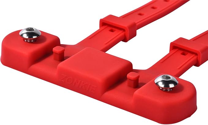 ZONKIE Bike Bottle Cage Mounting Base, Cup Mounting Base for Many Kinds Bikes, Fits Most Stroller Drink Holder, Silicone Material, Many Colors are Available.