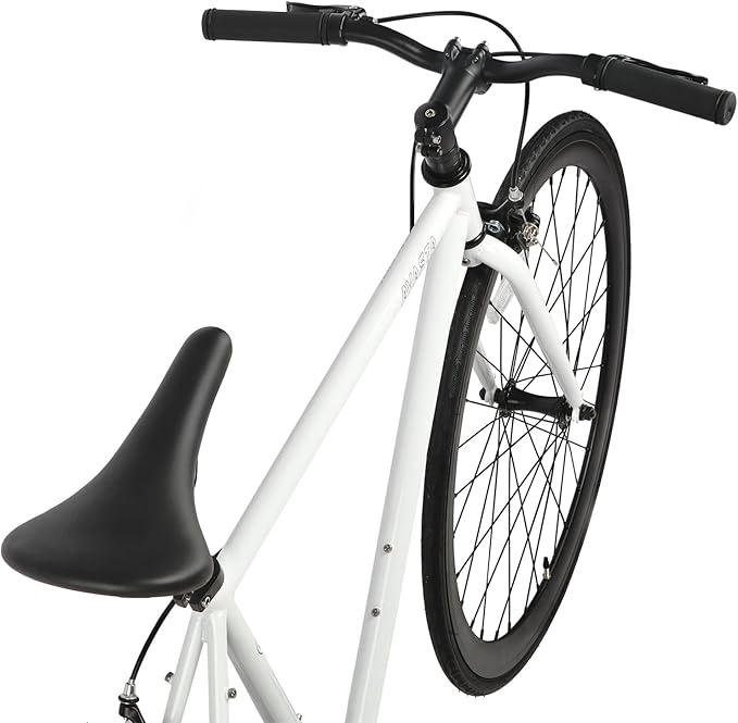 AVASTA Single-Speed Fixed Gear Urban Commuter Fixie Bike Flip Flop Hub Bicycle, Multiple Colors