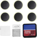 Bike Tire Repair Kit, Inner Tube Bike Patch Glueless Self Adhesive Patches,Rasp for Road and Mountain Bikes
