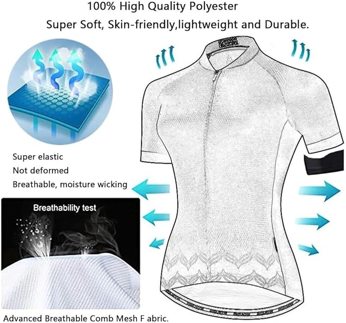 MOXILYN Men's Cycling Jersey Sleeveless Vests Bike Tank Quick Dry Bicycle Shirts Breathable Riding Clothing Top