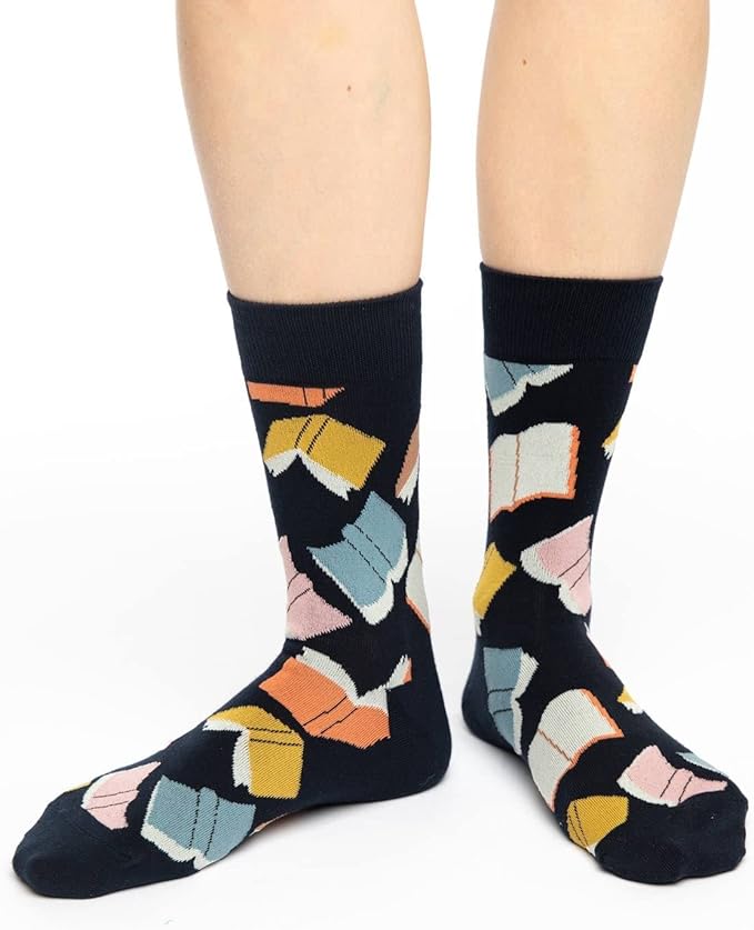 Good Luck Sock Novelty Crew Socks for Adults - For Men, Women and Teens