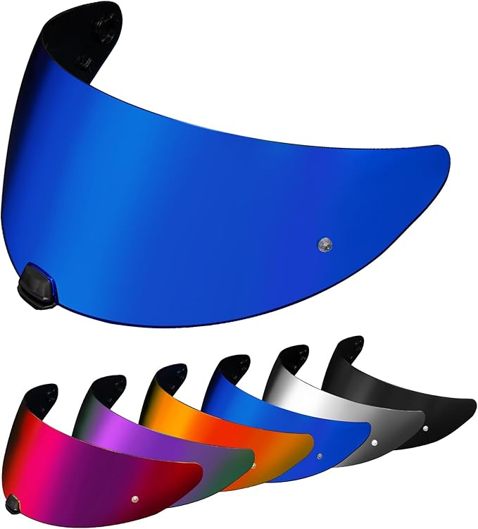 PSLER i10 Visor - HJ-31 Visor i10 Tinted Visor Helmet i70 Face Shield Replacementfor i10 HJ-31 i70,Deep Blue