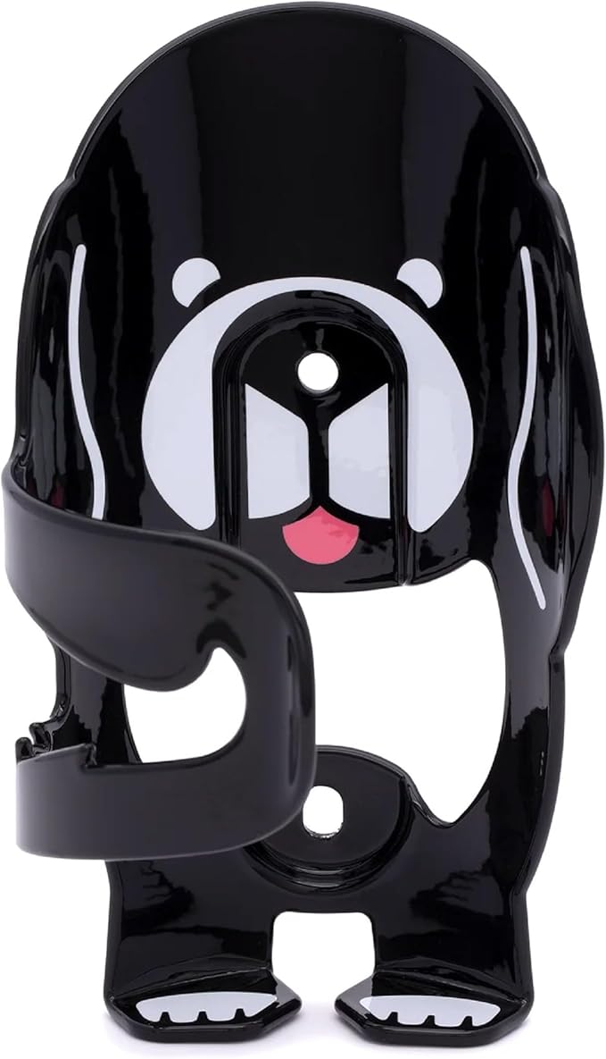 Portland Design Works Water Bottle Cage - Lightweight Water Bottle Holder for Bikes, Very Good Dog Cage, Black