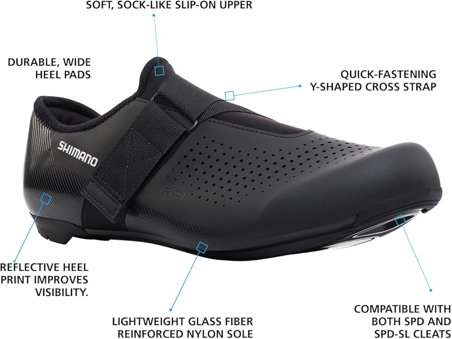 SHIMANO SH-RP101 High Performing All-Rounder Cycling Shoe