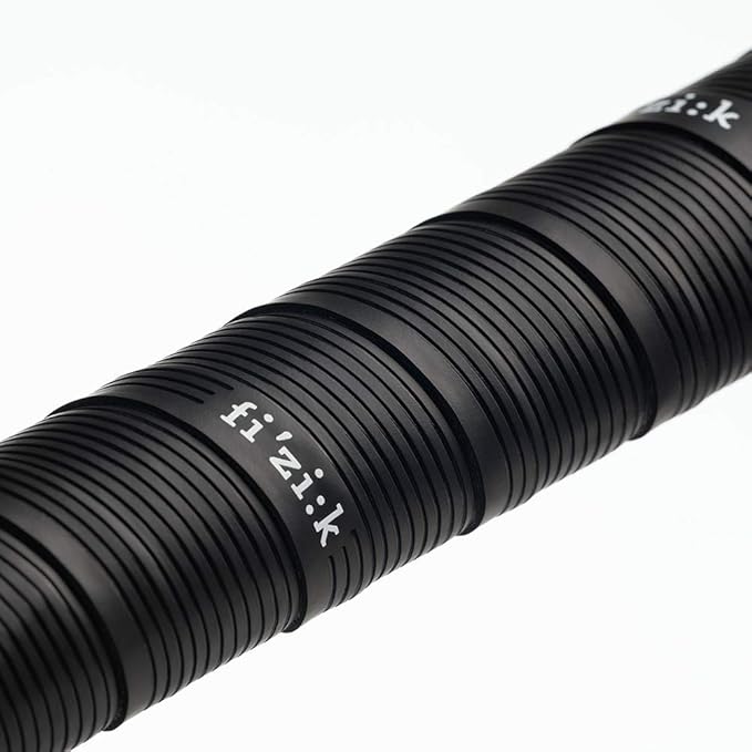 Fizik Vento Microtex Tacky,Road Cycling Racing bar Tape, Black, 2mm
