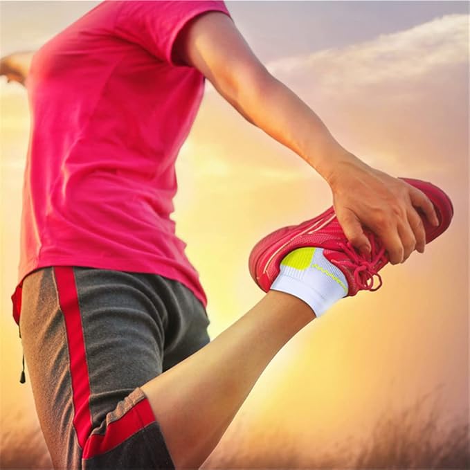 QUXIANG Compression Socks for Women & Men Circulation 3/6/7 Pairs Arch Ankle Support 15-20 mmHg Best for Running Cycling
