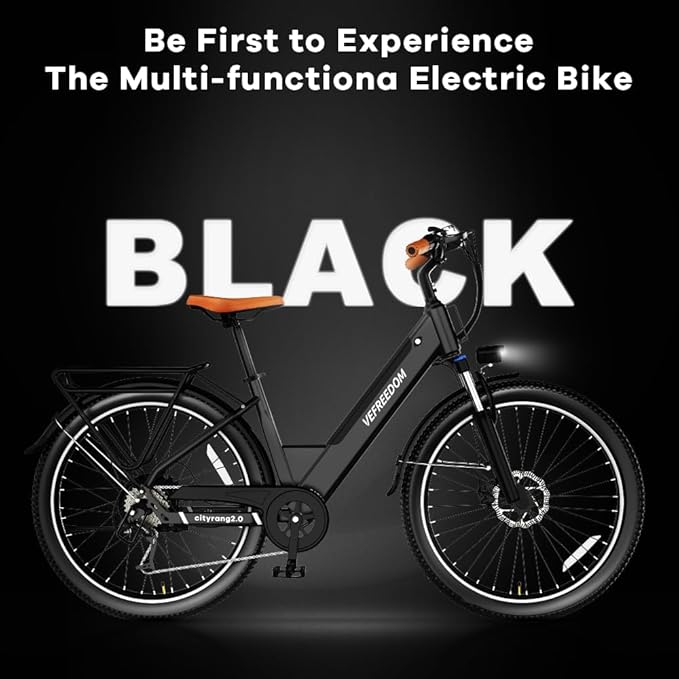 1000W/1500W Peak Electric Bike for Adults,up 80 Miles Removable Battery Ebike, 26/24''" UL Certified Electric Mountain E Bike,Adult Electric Bicycles for Commute Beach Snow