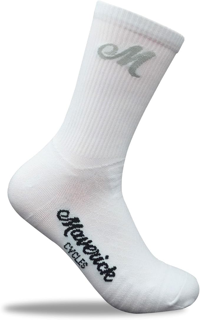 Bike PRO Compression Cycling Socks 1/2/3 Pairs, Crew Hiking Running Athletic Socks