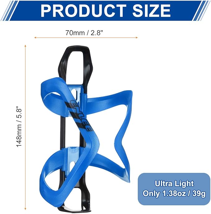 HARFINGTON Bicycle Water Bottle Holder Adjustment Right Load Bike Bottle Cages Cycling Cup Holder for MTB Gravel