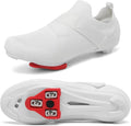 Unisex Cycling Shoes Compatible with Peloton Bike & SPD Indoor Road Riding Biking Bike Shoes with Delta Cleats Included for Men Women