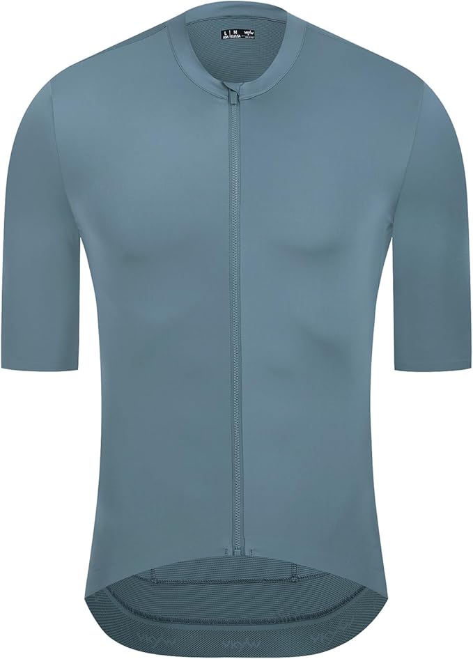 YKYWBIKE Cycling Jersey Men with Pockets Bike Jersey Short Sleeve Biking Shirts for Men Cycling Breathable MTB Biker Shirts