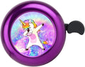 Unicorn Bike Bell for Kids Girls Boys,Adjustable Size Bicycle Bell Bike Accessories for Adult Women Men Clear Sound Bike Horns