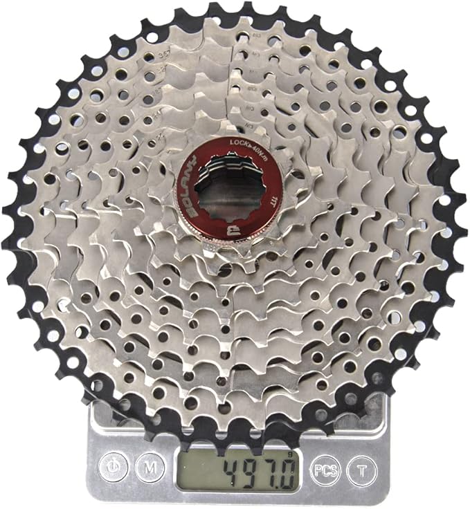 BOLANY Bike 8/9/10 Speed Cassette 11-25T/32T/36T/40T/42T/46T/50T Fit for MTB Bike, Road Bicycle, Lightweight Cassette, Compatible with Shimano SRAM Sunrace