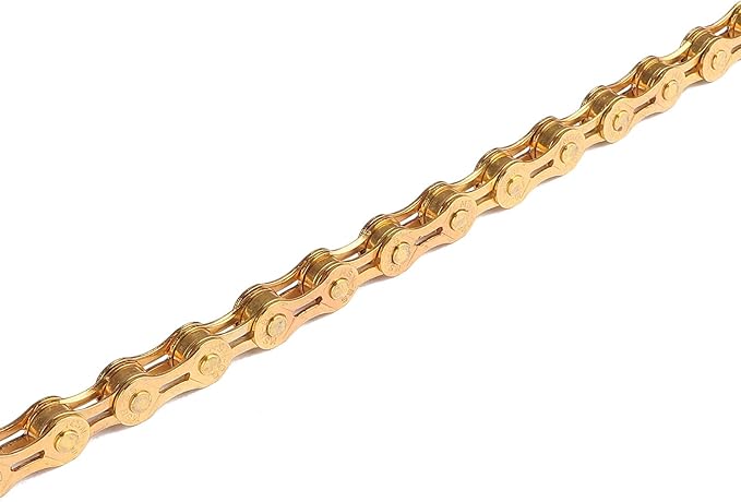 Hycline Bike Chain 6/7/8-Speed,Bicycle Chain 1/2x3/32 Inch,Special Steel for Road Mountain Racing Cycling (116 Links)