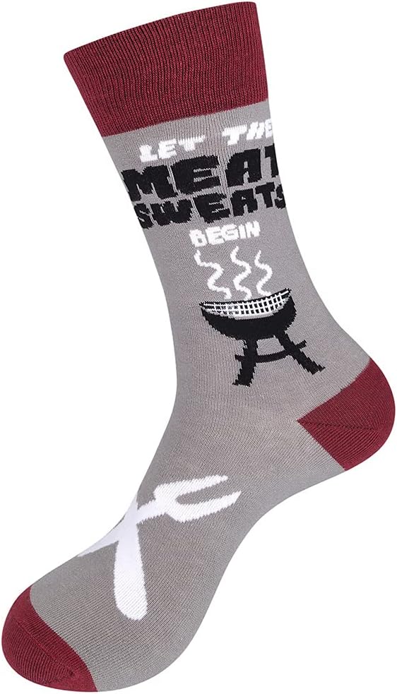 FUNATIC Funny Outdoor Themed Socks for Men Women - Novelty Gifts For Golfing, Fishing, Hunting, Bigfoot, Pickleball, and More