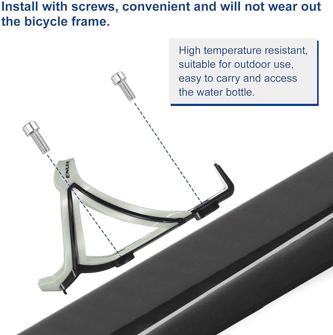 HARFINGTON Bicycle Water Bottle Holder Lightweight Bike Bottle Cages Cycling Cup Holder for MTB Road Gravel