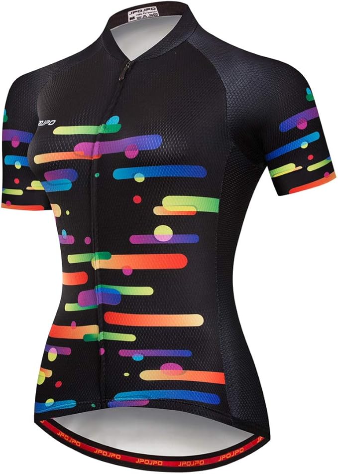 Cycling Jersey Women MTB Tops Mountain Bike Jersey Shirts Short Sleeve Summer