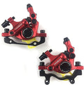 MTB Road XTECH HB-100 MTB Road Line Pulling Hydraulic Disc Brake Calipers Front & Rear Mountain Bike Disc Brake E-Bike Disc Brake Set