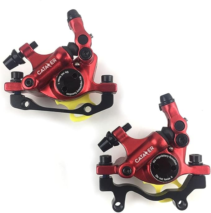 MTB Road XTECH HB-100 MTB Road Line Pulling Hydraulic Disc Brake Calipers Front & Rear Mountain Bike Disc Brake E-Bike Disc Brake Set