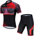 Cycling Jerseys Sets Short Sleeve Bike Clothing Suits Bicycle top Men MTB Jersey Breathable Summer