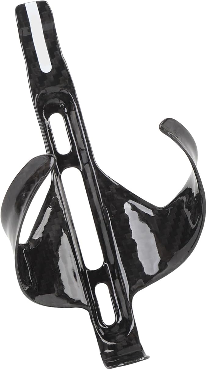 Bike Water Bottle Holder, Composite Material, Bicycle Bottle Cage, Lightweight 15g, Aerodynamic, Nonslip Grip with Hex Wrench for Road, Mountain, City Bikes
