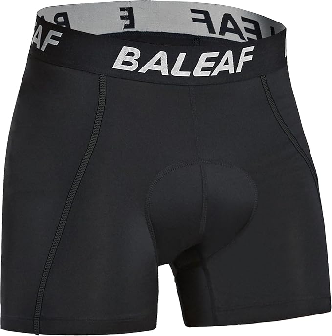 baleaf Men's 3D Padded Bike Shorts Cycling Underwear MTB Liner