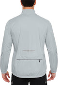 Little Donkey Andy Men's Cycling Jackets Reflective Packable Running Jacket Windproof Water-Resistant for Hiking Biking