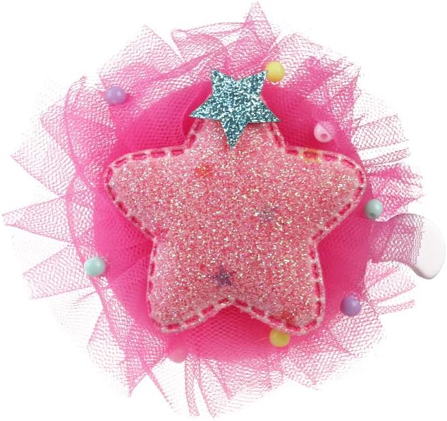 MINI-FACTORY Bike Bell for Girls, Pink Bicycle Handlebar Bell Cute 3D Unicorn/Lollipop/Swan/Mermaid Pattern Bike Safe Cycling Ring Horn (Star)