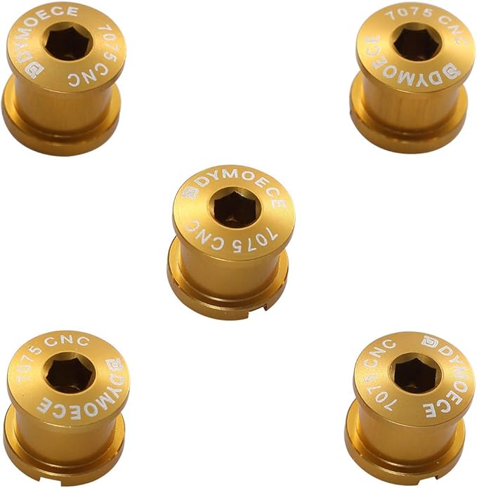 7075 Aluminum Alloy Double Chainring Bolts for Road MTB Bicycle M8 Crankset