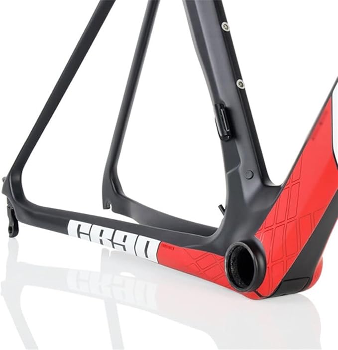 QR 130mm Ultralight Breaking Design 700c Road Bike Frameset Carbon Racing Frame + Fork Internal Routing C Brake Frame Set