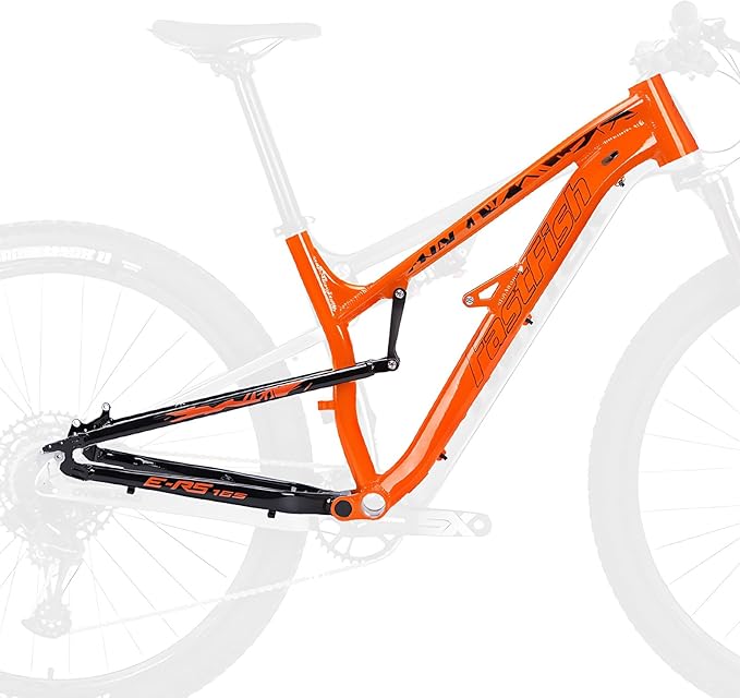Full Suspension Mountain Bike Frame 27.5er Aluminium Alloy Softtail Frame 17'' DH/XC/AM Quick Release 135mm Frame Disc Brake Bicycles Frame