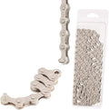 Bicycle Chain, 116 Link Bicycle Chain 1/2 x 11/128 inch Stainless Steel Bicycle Chain for MTB/Road/E-Bike 6-7-8 Speed
