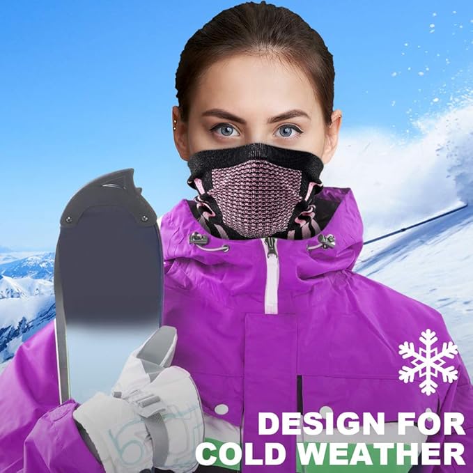 WTACTFUL Winter Neck Warmer Gaiter Windproof Face Mask Balaclava Bandana for Ski Snowboard