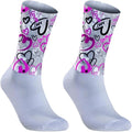 Cycling Socks Athletic Crew Socks Breathable Cushioned Compression Running Hiking Socks For Mens Womens