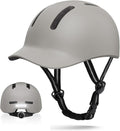 Shinmax Adult Bike Helmet for Men & Women - Lightweight Adjustable Baseball Cap Style Cycling Helmet with Reflective Strip, Perfect for Urban Commuter & Road Biking