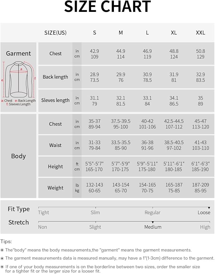 ARSUXEO Men's Half Zipper Cycling Jerseys Long Sleeves Mountain Bike Shirts 6031