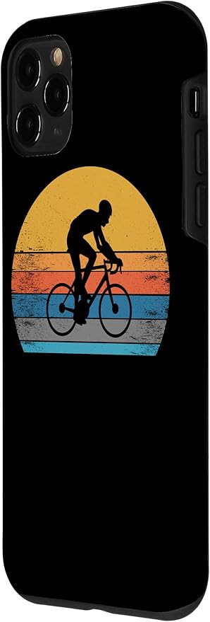 Racing Road Bike Vntage Cycling Riding Racing Bike Bicycle Case for iPhone 11 Pro